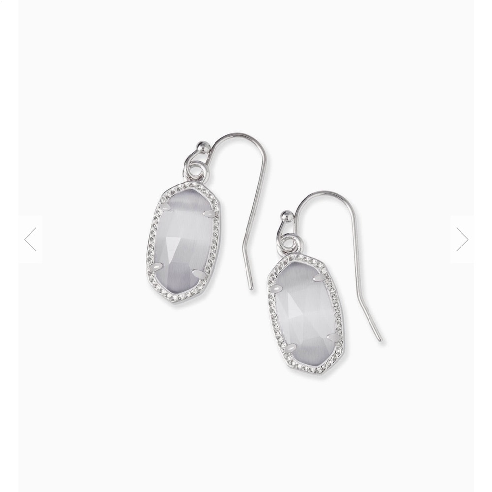 Lee silver drop in slate cats eye